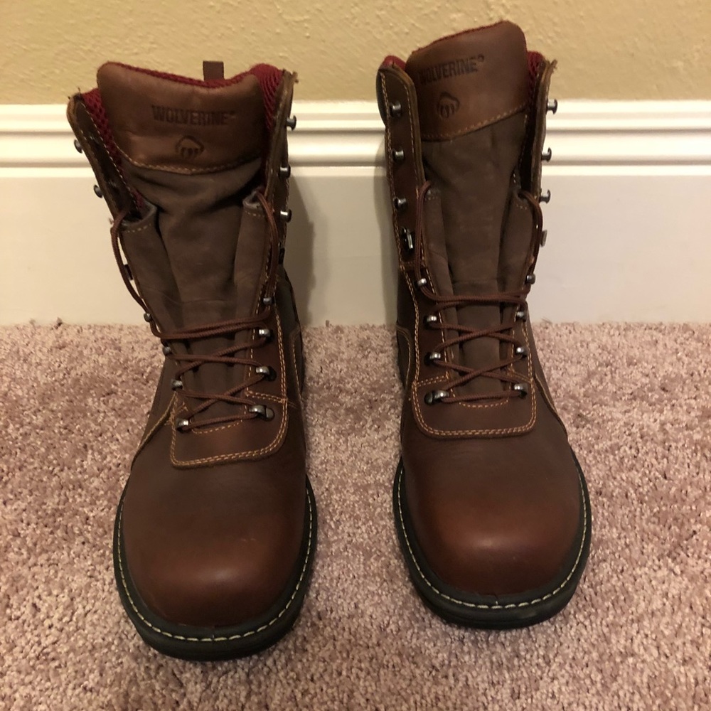 Wolverine steel-toe work boots